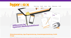 Desktop Screenshot of hyperworx.de